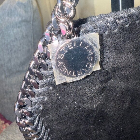Stella McCartney Black Falabella Mini Tote Bag (NWT) - Picture 3 of 13